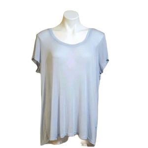 Simply Vera Vera Wang Blouse Women's Size XL Light Blue